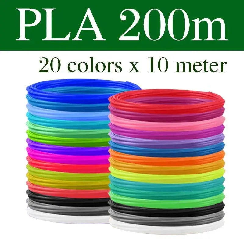 3D Pen Filament Kit 1.75mm PLA ABS PCL Set 30 Colors