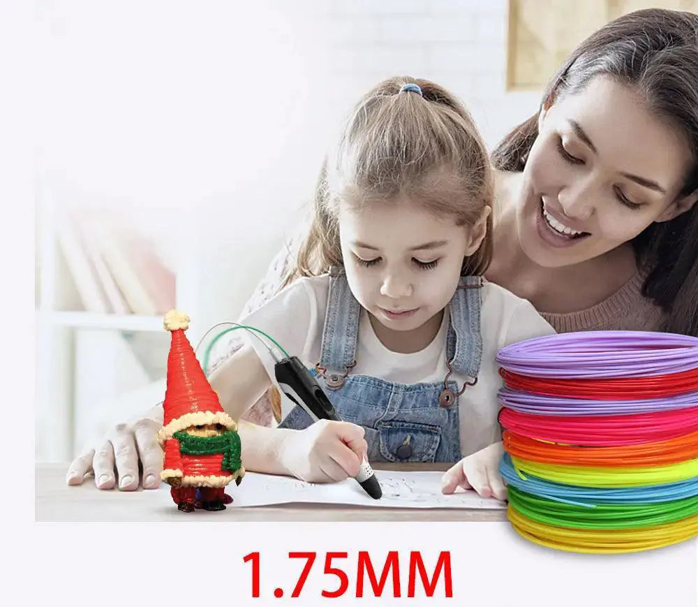 3D Pen Filament Kit 1.75mm PLA ABS PCL Set 30 Colors