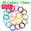 3D Pen Filament Kit Colorful 1.75mm PLA ABS PCL Set