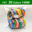 3D Pen Filament Kit Colorful 1.75mm PLA ABS PCL Set