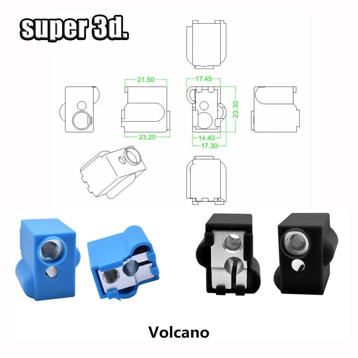 3D Printer Volcano Silicone Sock Boosts Printing Quality Now
