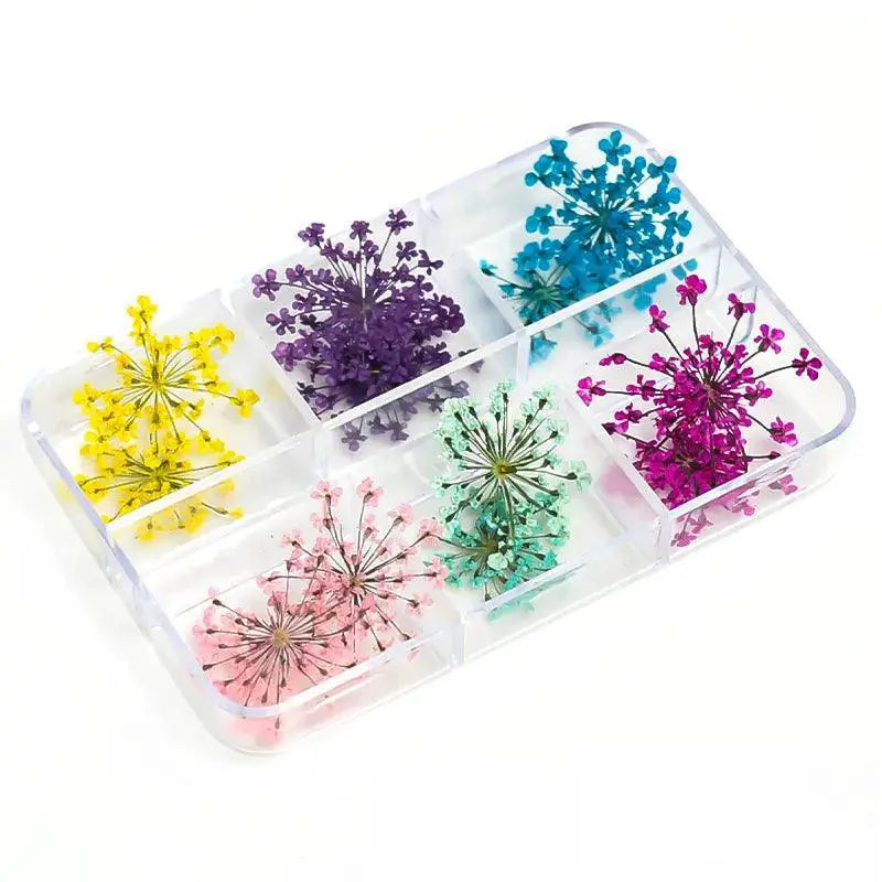 3D Real Floral Nail Art Stickers Set Elevate Your Manicure