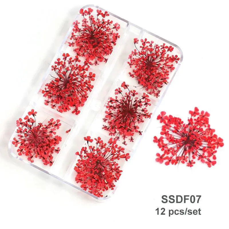 Floral Nail Stickers Elevate Manicure — SSDF27