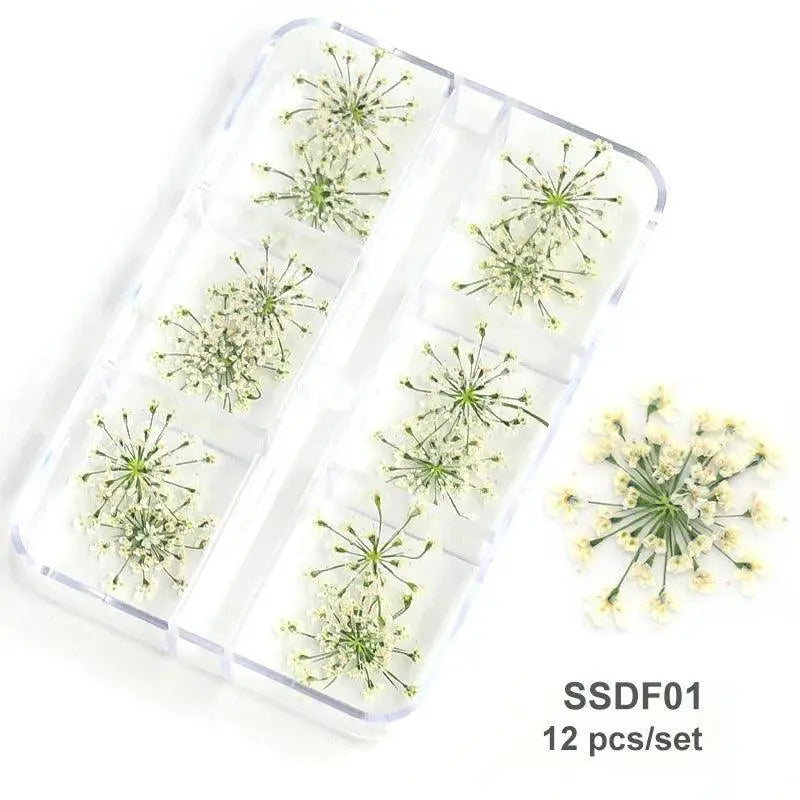 Floral Nail Stickers Elevate Manicure — SSDF07