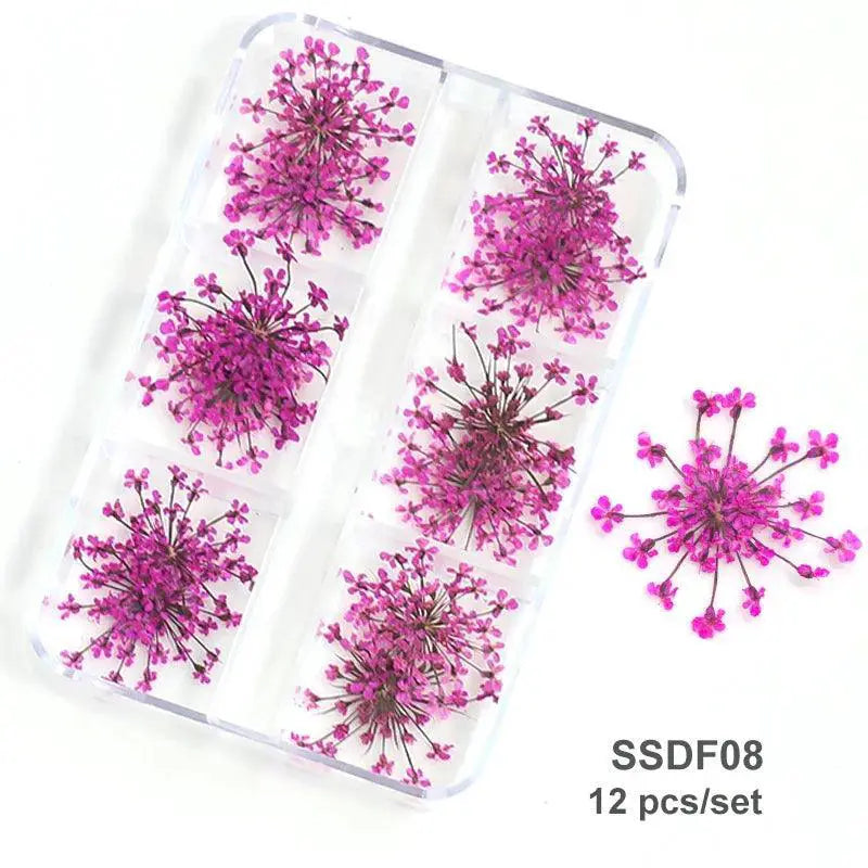Floral Nail Stickers Elevate Manicure — SSDF28