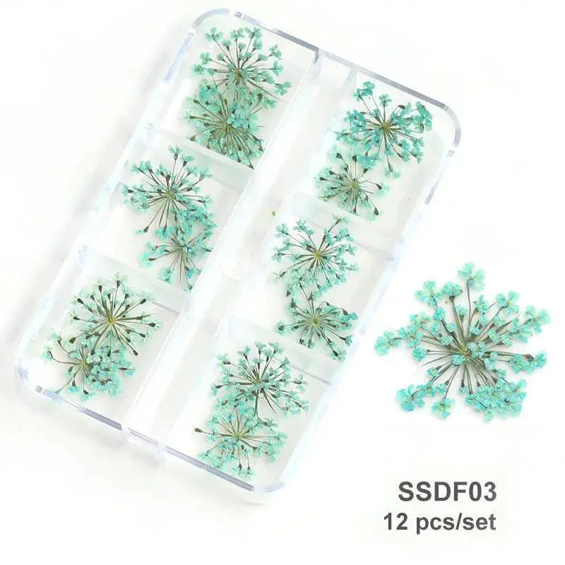 Floral Nail Stickers Elevate Manicure — SSDF09