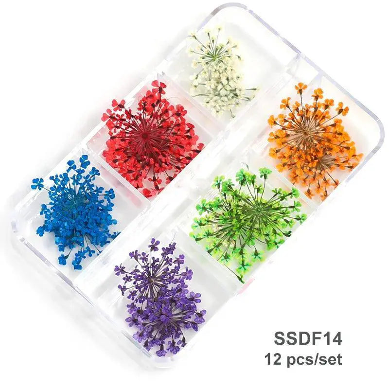 Floral Nail Stickers Elevate Manicure — SSDF06