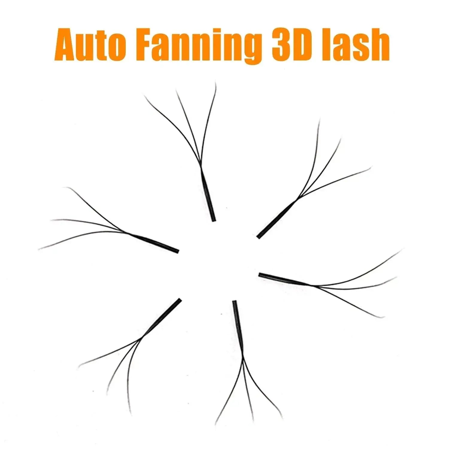 3D W Shape Mink Lash Extension Kit With Volume Fans Set