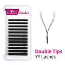 3D YY Shaped Eyelash Extensions Handcrafted Luxurious Eyes