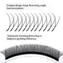 3D YY Shaped Eyelash Extensions Handcrafted Luxurious Eyes