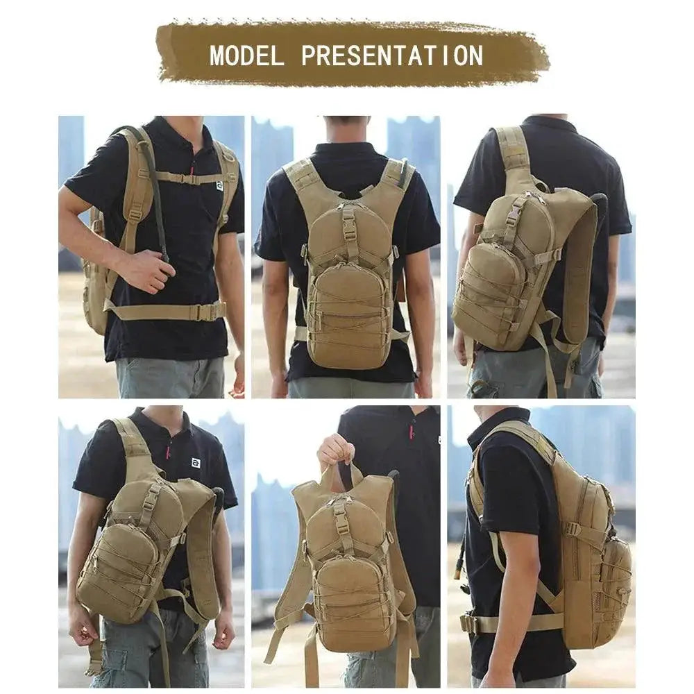 3L Tactical Hydration Backpack for Outdoor Sports Camouflage