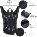 3L Waterproof Tactical Hydration Backpack for Outdoor Activities