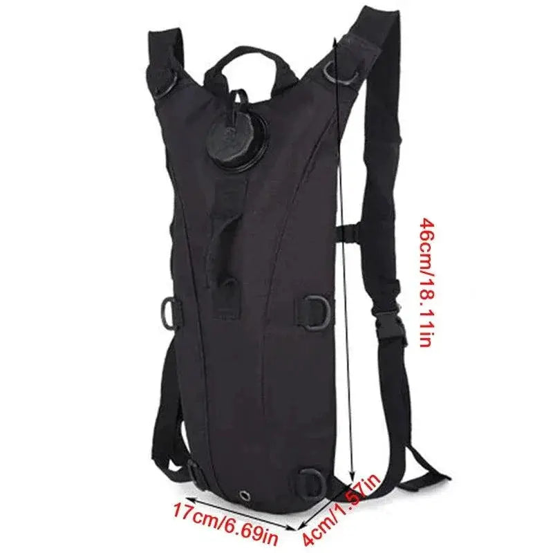 3L Waterproof Tactical Hydration Backpack for Outdoor Gear