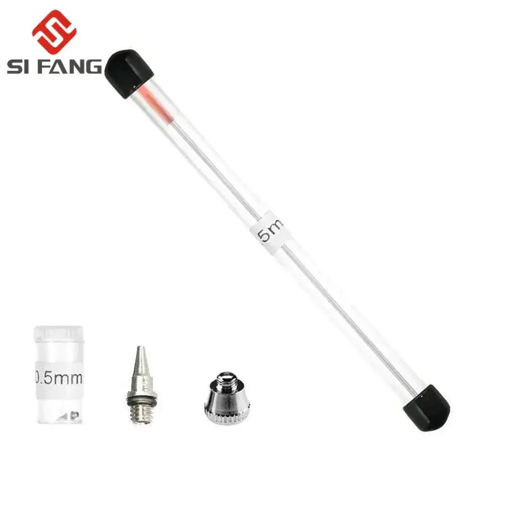 3Pcs 0.2mm 0.3mm 0.5mm Airbrush Nozzle Needle Parts Set