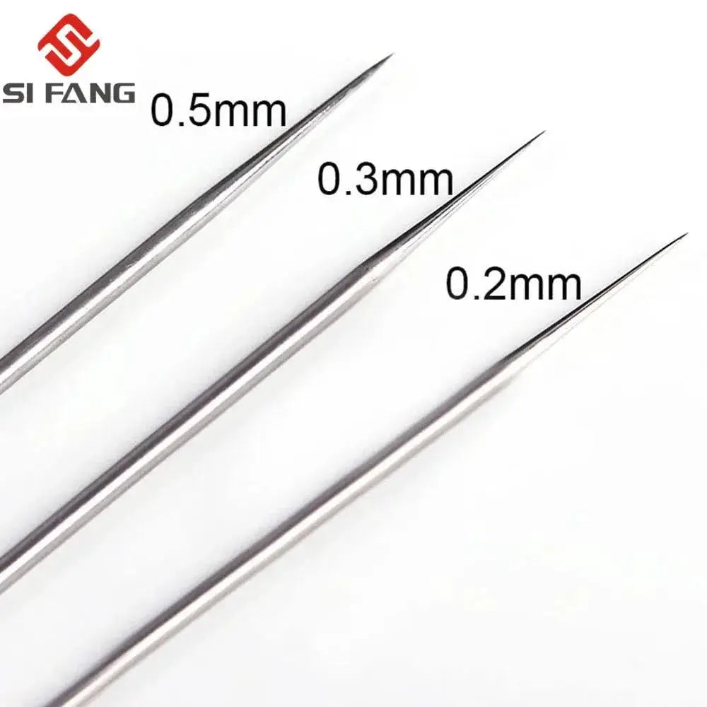 3Pcs 0.2mm 0.3mm 0.5mm Airbrush Nozzle Needle Parts Set