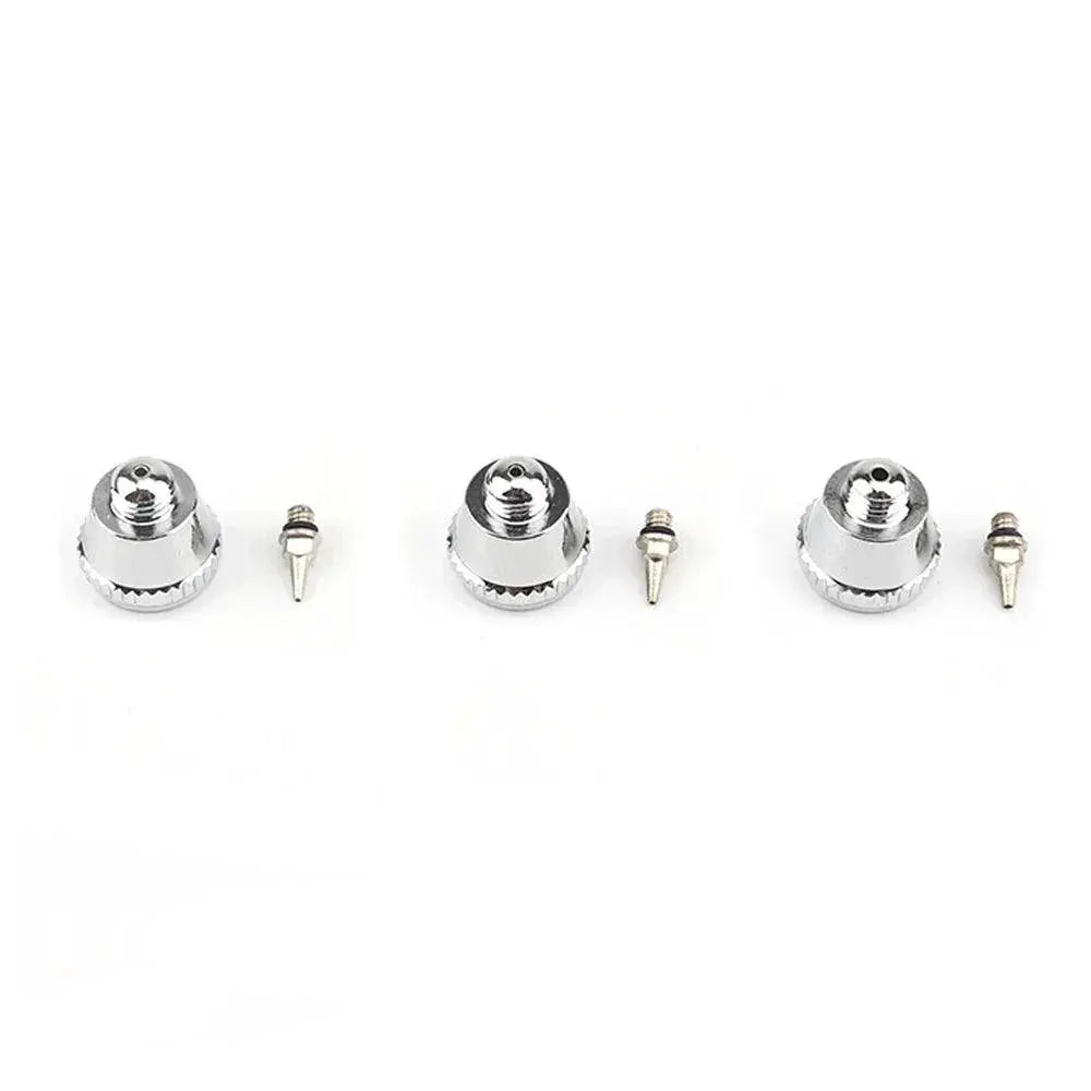 3Pcs 0.2mm 0.3mm 0.5mm Airbrush Nozzle Needle Parts Set