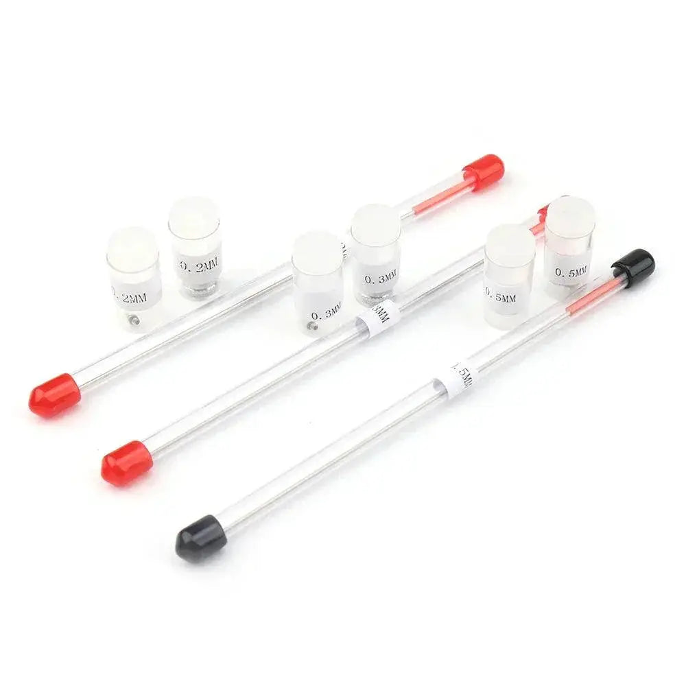 3Pcs 0.2mm 0.3mm 0.5mm Airbrush Nozzle Needle Parts Set