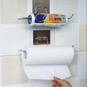 4-in-1 Stainless Steel Kitchen Paper Towel Hook Organizer
