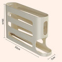 High-Capacity Egg Rack for Busy Families