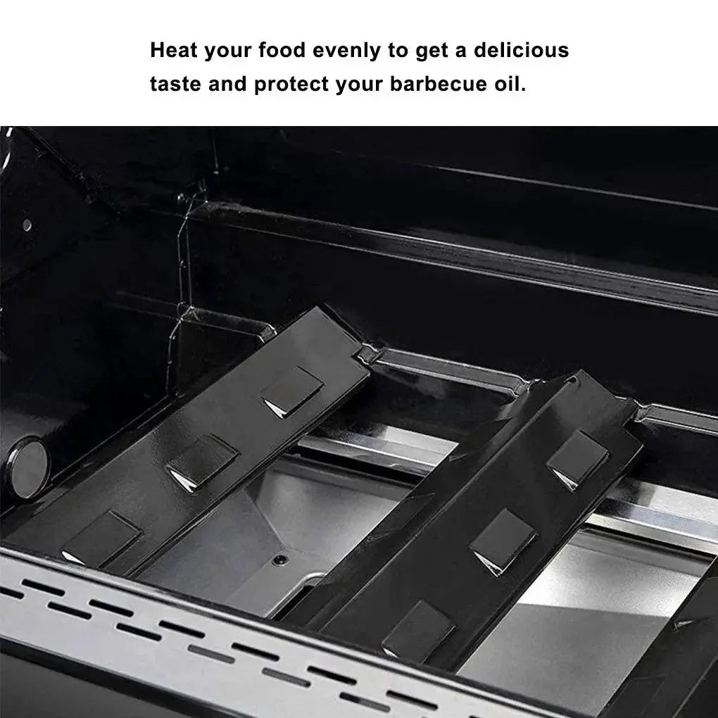 Four Pack Charbroil Replacement Grill Heat Plates For BBQ
