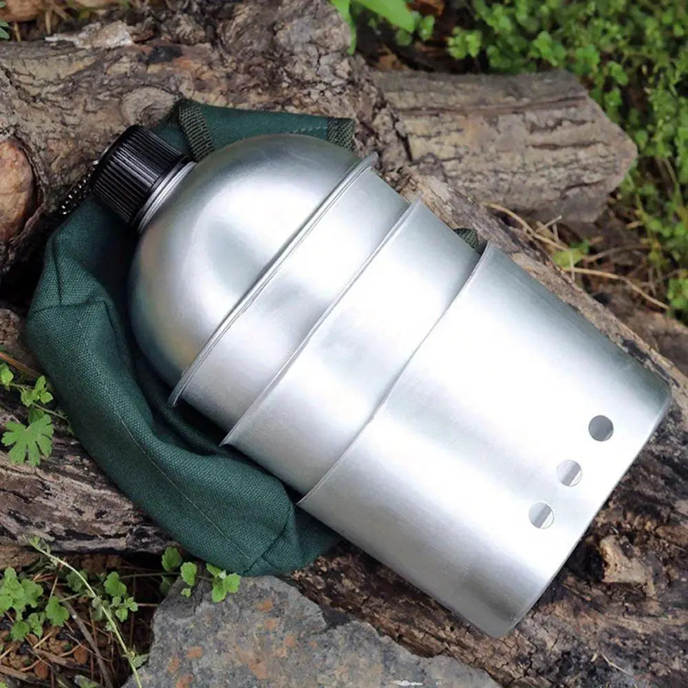 Military Canteen Cookware Set 4 Piece For Camping Survival