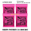 4 Sets ERNIE BALL 2221 Regular Slinky Guitar Strings