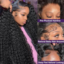 Natural Look Deep Wave Wig for Women