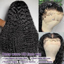 Natural Look Deep Wave Wig for Women