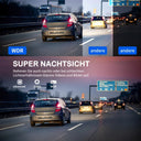 4Ch WiFi Dashcam Four Channel DVR FHD 1080P Front Left Right Rear - Night Vision