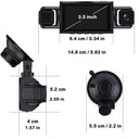 4Ch WiFi Dashcam Four Channel DVR FHD 1080P Front Left Right Rear - Night Vision