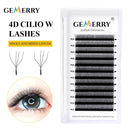 4D/5D/6D W Shape Volume Faux Mink Eyelash Clusters