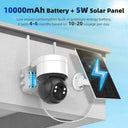 4G Solar PTZ Security Camera For Home | Security Camera
