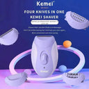 4in1 Epilator For Women With Silky Skin