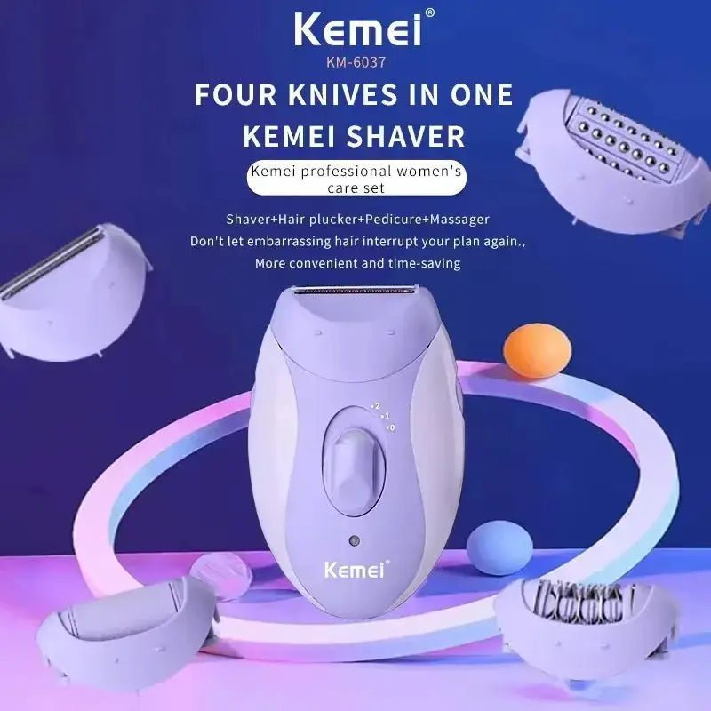 4in1 Epilator For Women With Silky Skin