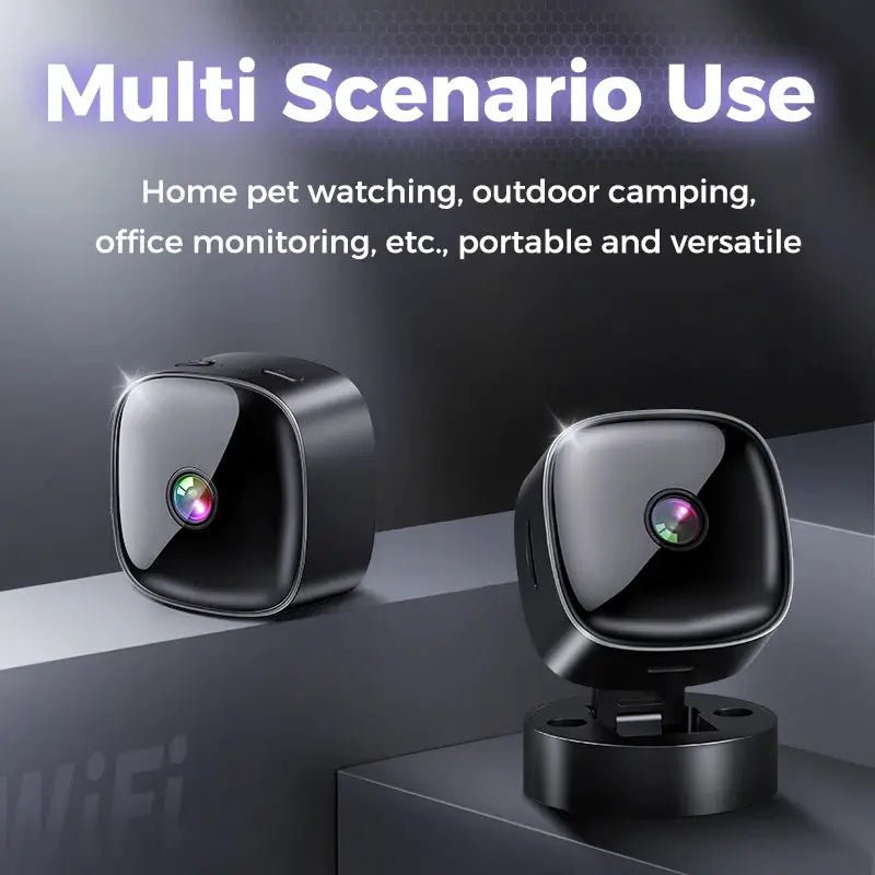 4K 360 Degree WiFi Mini Security Camera Night Vision Smart Home Ready
