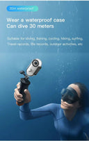 Hands-Free 4K Body Cam for Field Use