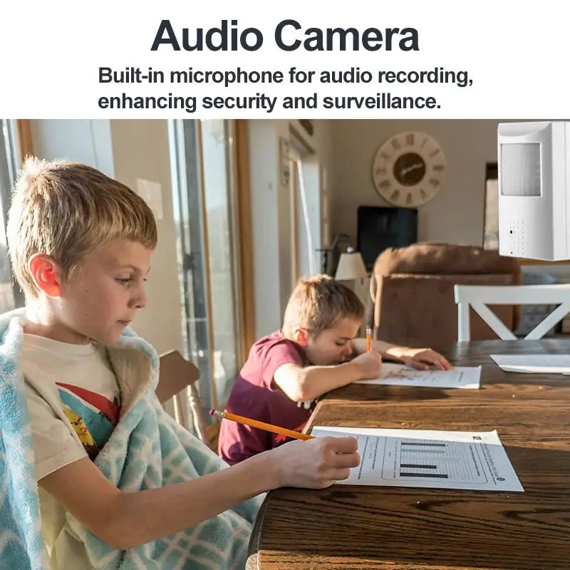 4K 940nm PIR IP Camera PoE 8MP Night Vision Indoor Security Cam Motion Alerts