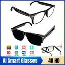 4K AI Glasses for Creators with Camera