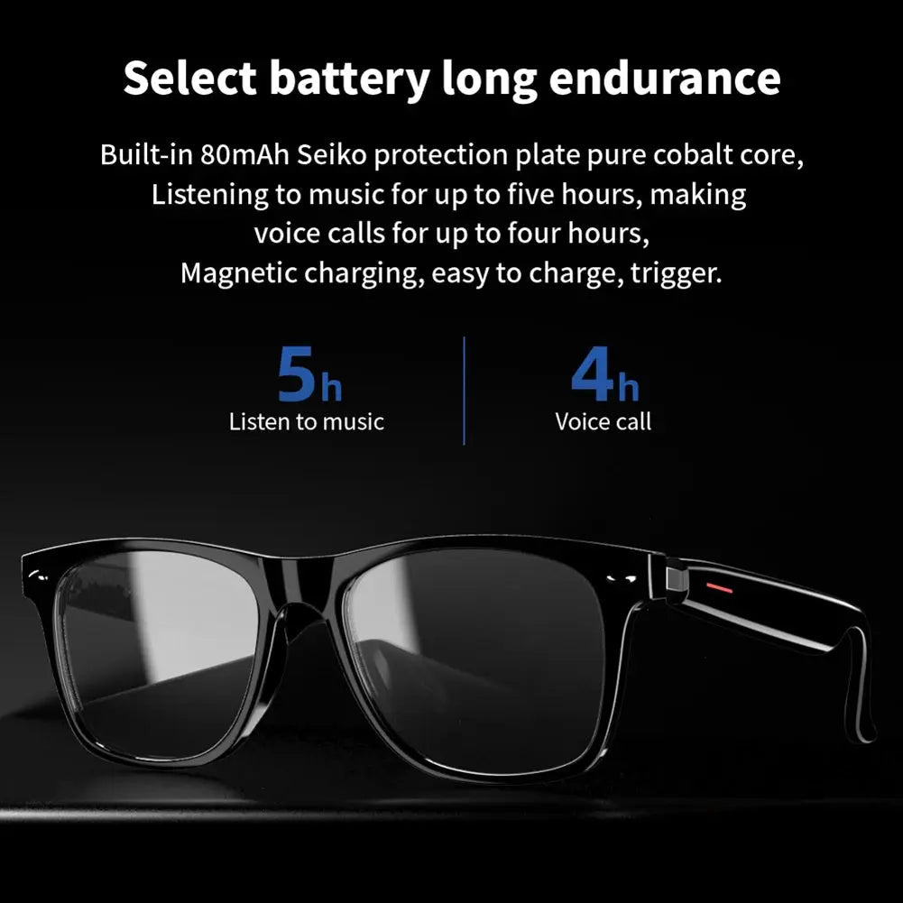 4K AI Glasses for Creators with Camera