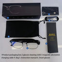 4K AI Glasses for Creators with Camera