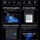 4K Camera Smart Glasses for Translation