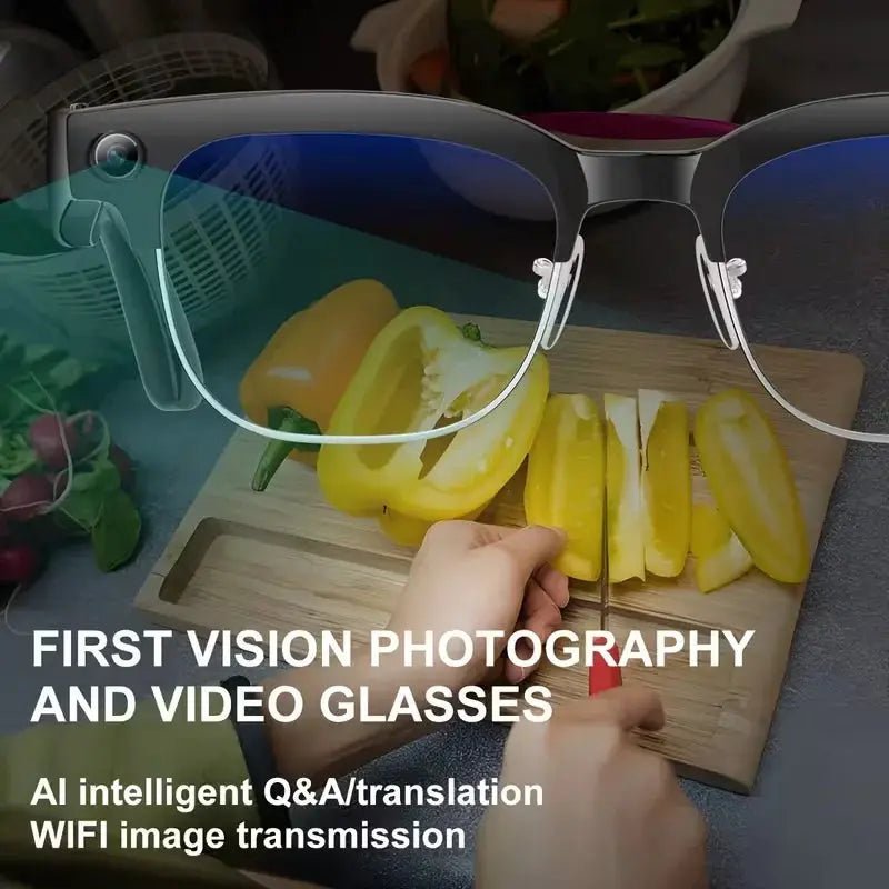 4K Camera Smart Glasses for Translation