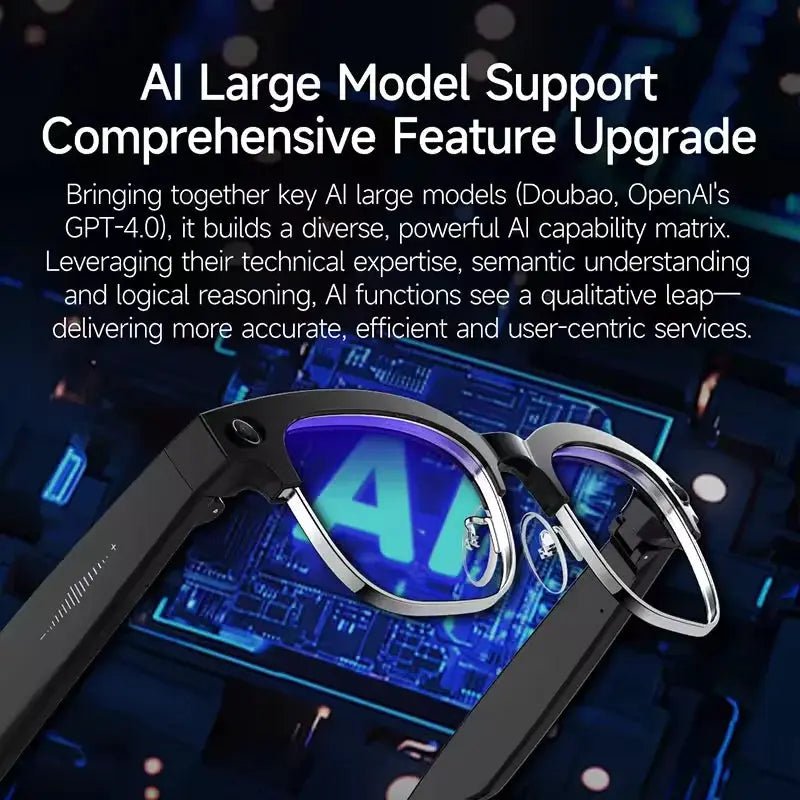 4K Camera Smart Glasses for Translation