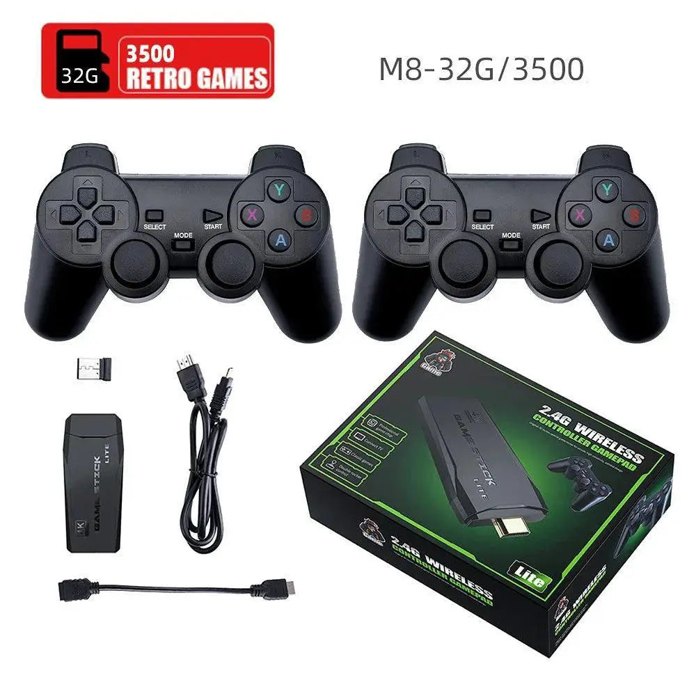 4K Retro Game Console for Kids with 10000 Classic Games