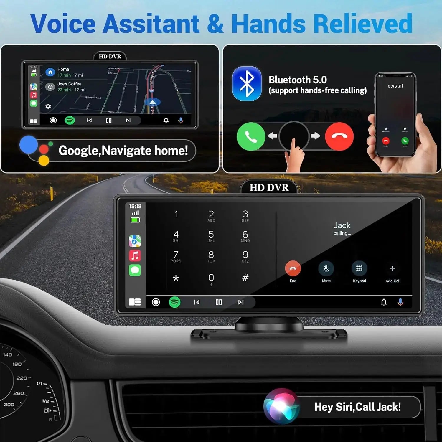 4K Dash Cam for Drivers with GPS Safety