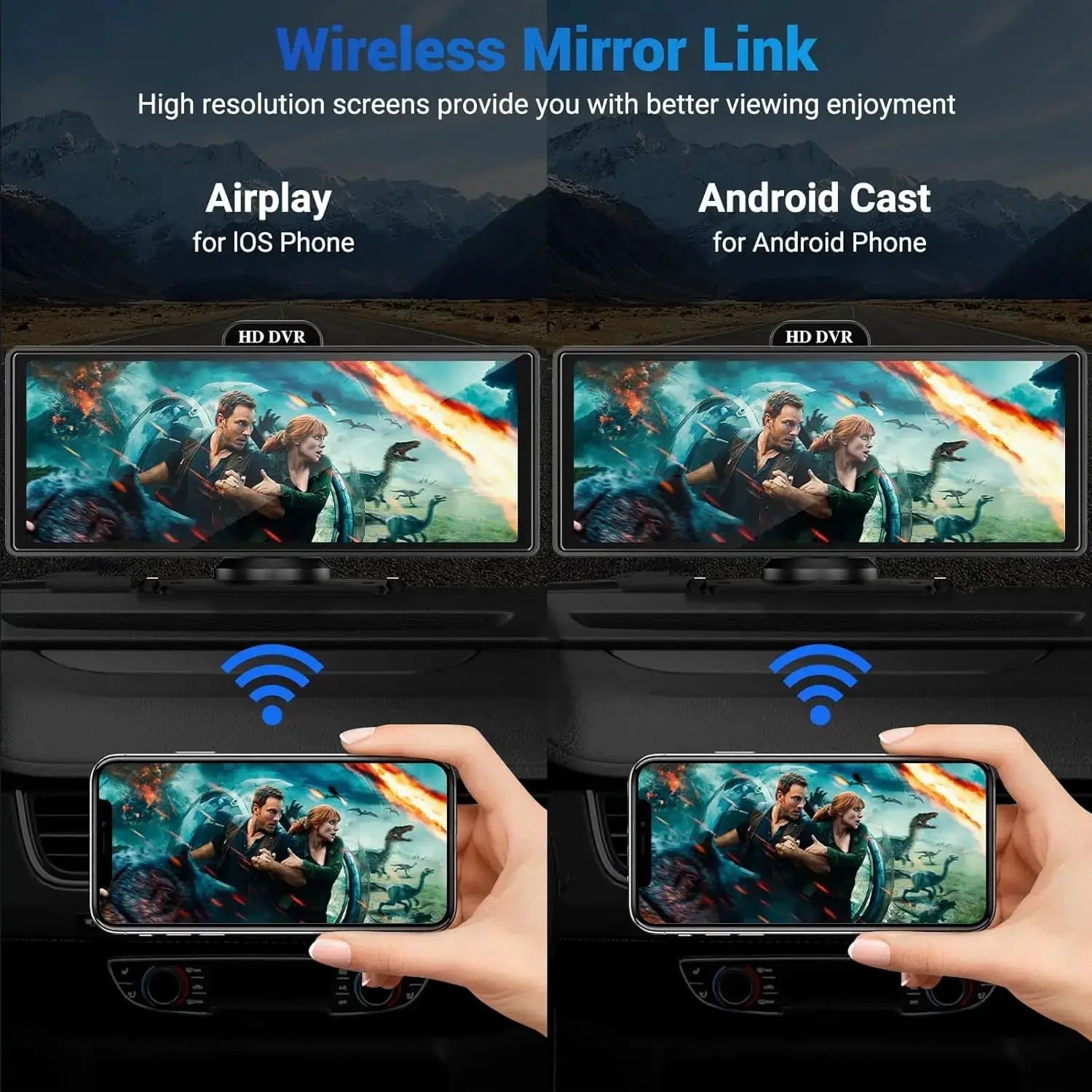4K Dash Cam for Drivers with GPS Safety
