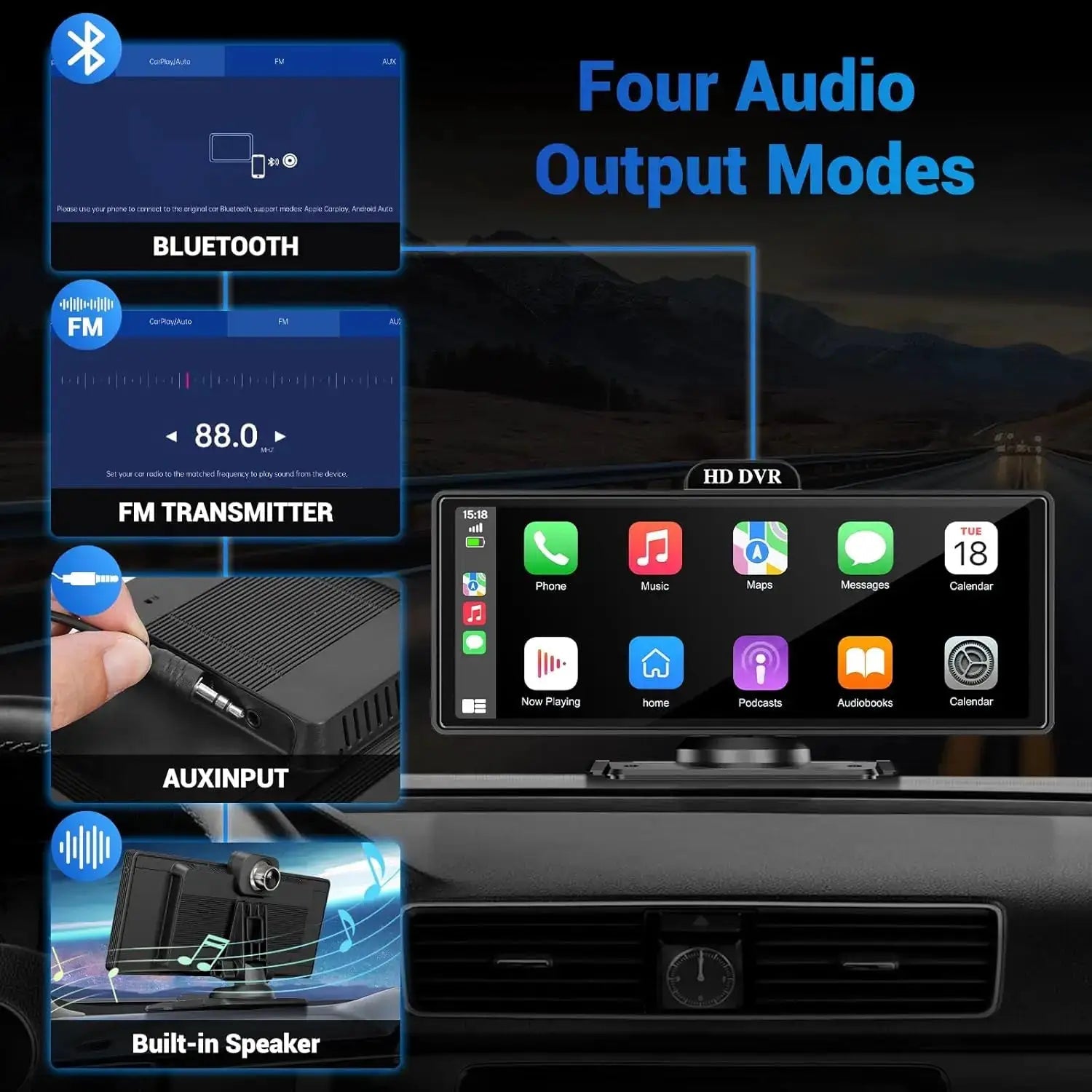 4K Dash Cam for Drivers with GPS Safety