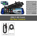 4K Dash Cam Mirror for Safer Driving