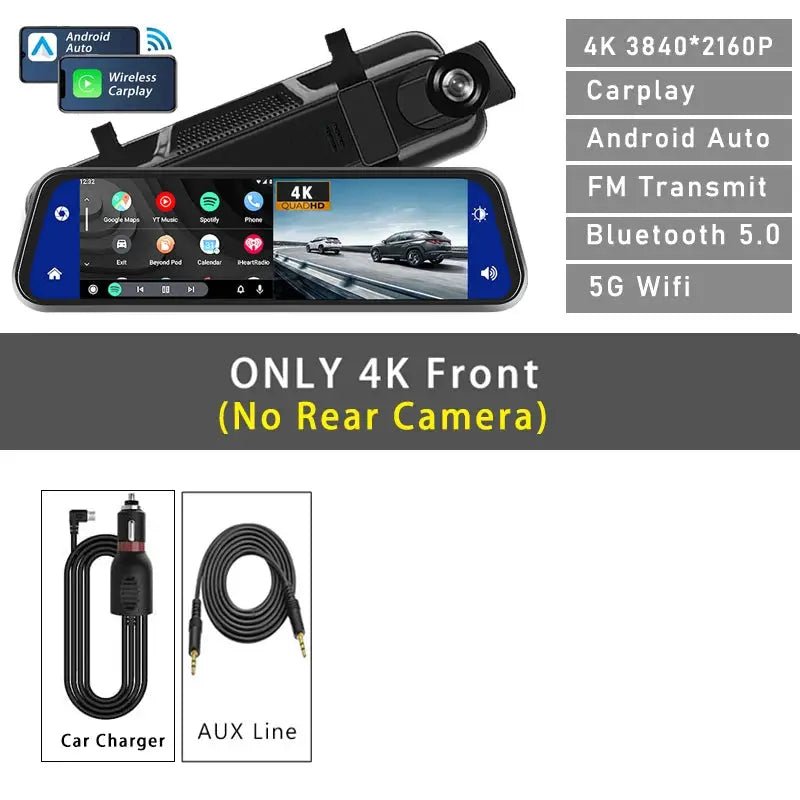 Dash Cam Mirror for Safer Driving — product view 8