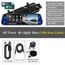 4K Dash Cam Mirror for Safer Driving